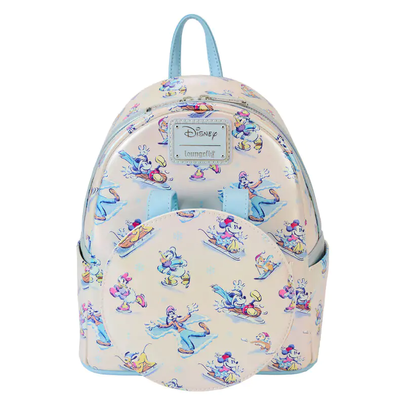 Loungefly Disney Mickey and Friends Winter Wonderland backpack + headband set 26cm termékfotó