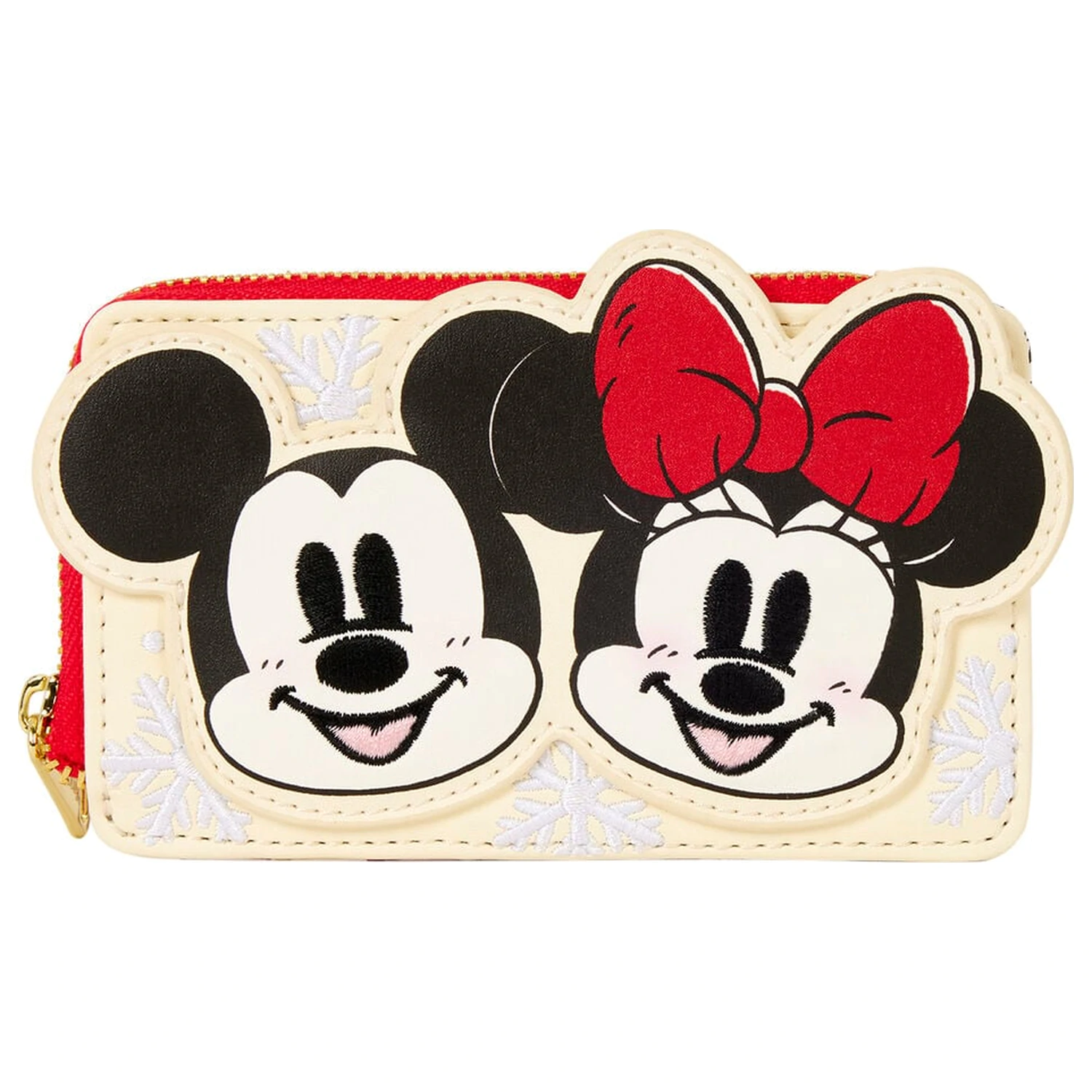 Loungefly Disney Mickey & Friends Holiday Snow cardholder product photo