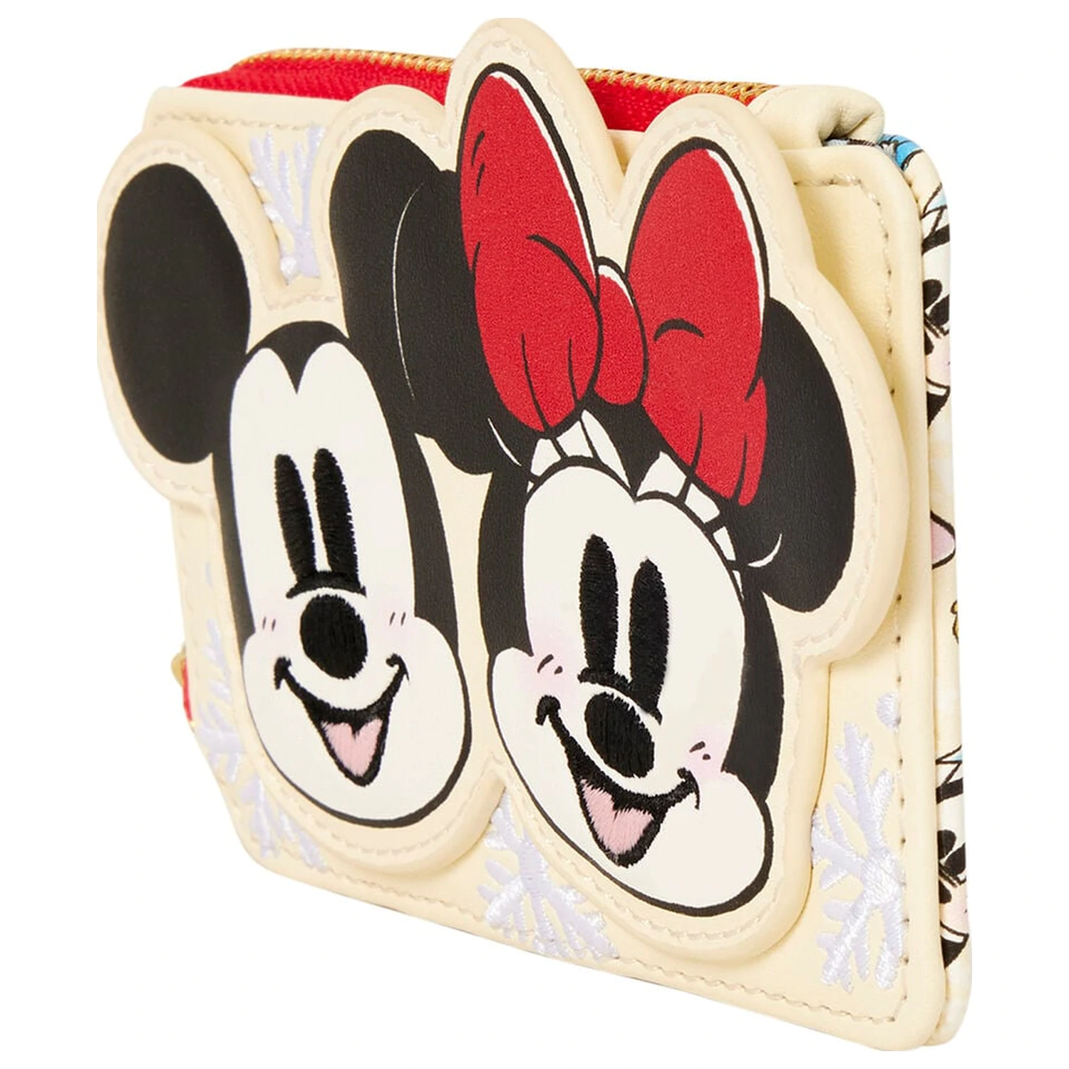Loungefly Disney Mickey & Friends Holiday Snow cardholder product photo