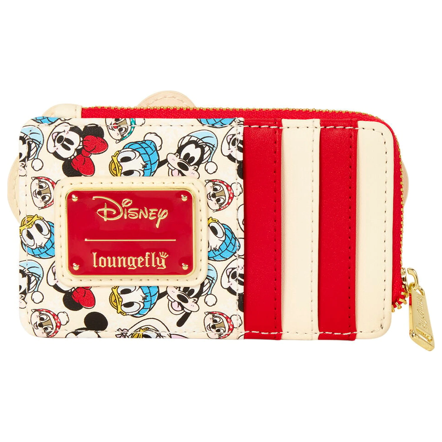 Loungefly Disney Mickey & Friends Holiday Snow cardholder product photo