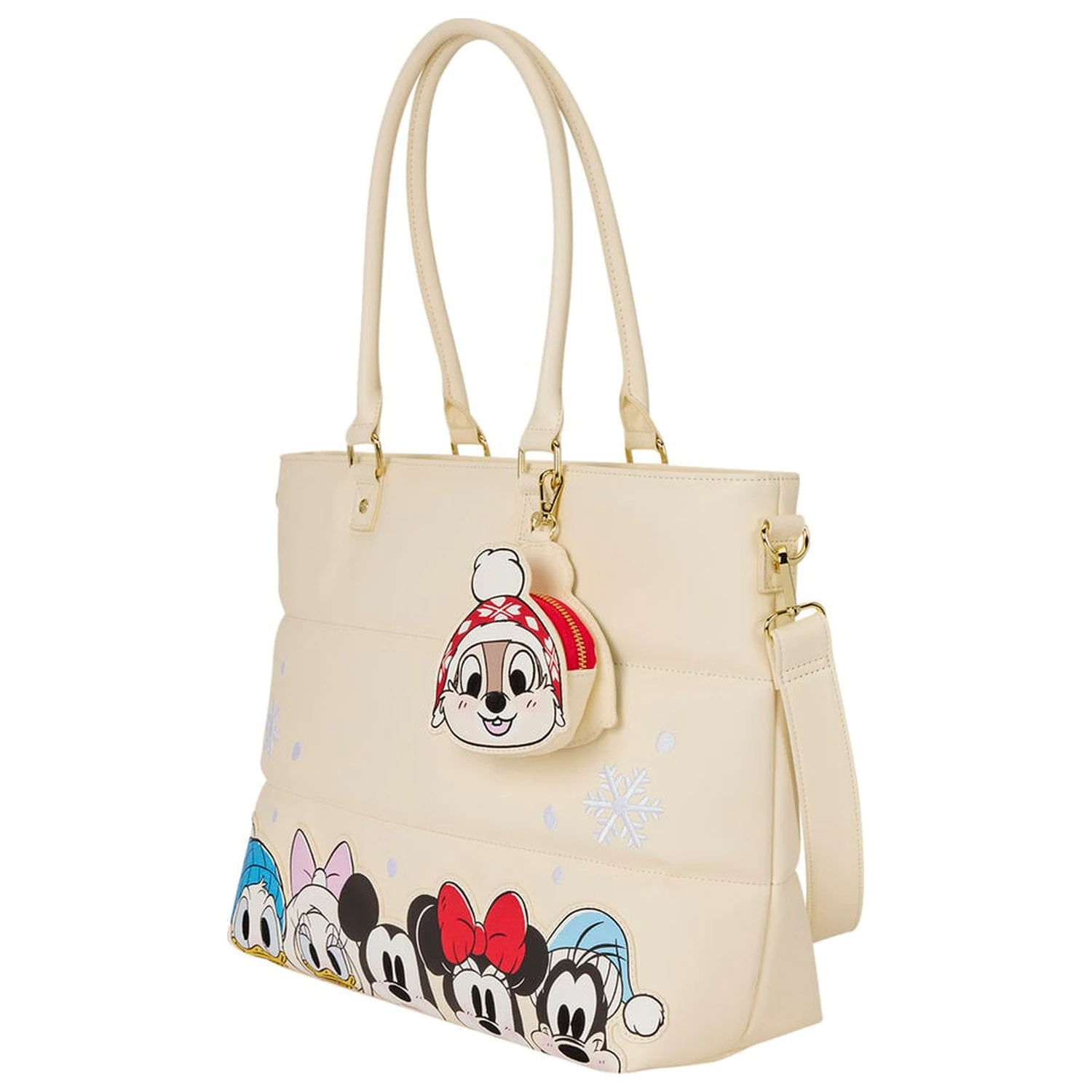 Loungefly Disney Mickey & Friends Puff Quilt bag and coin purse product photo