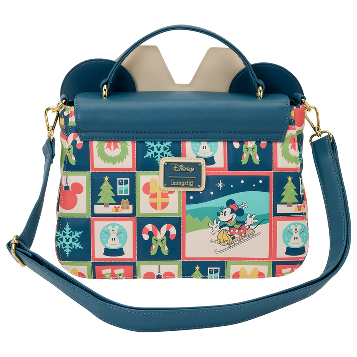 Loungefly Disney Mickey Holiday shoulder bag product photo