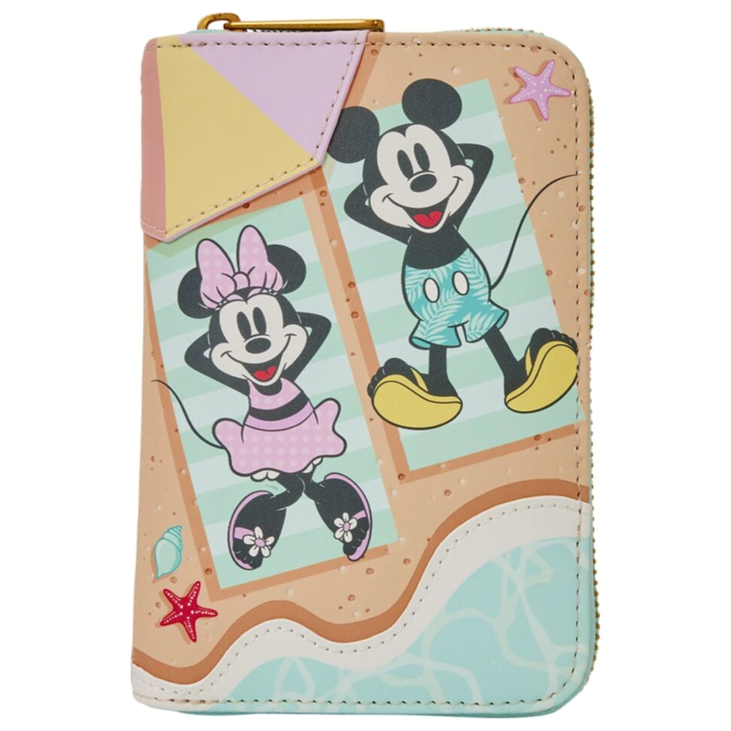 Loungefly Disney Mickey & Minnie Beach Fun wallet product photo