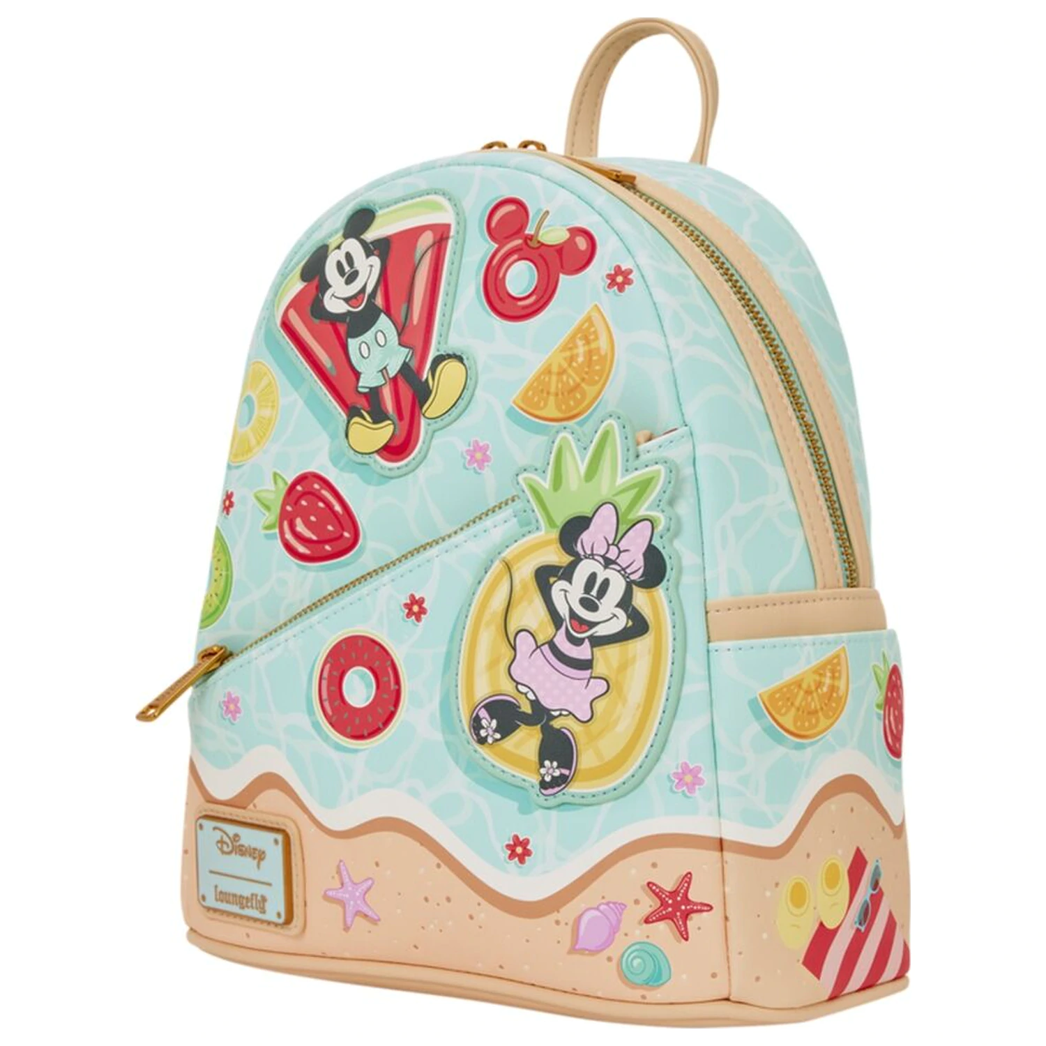 Loungefly Disney Mickey & Minnie Beach Fun backpack 26cm product photo