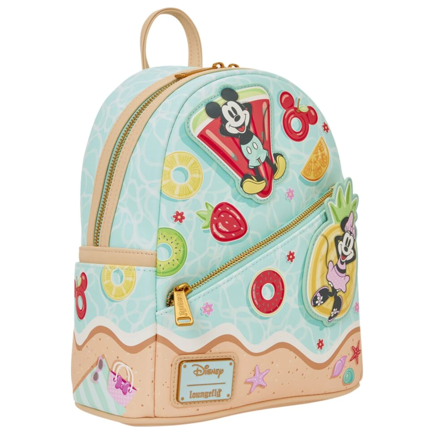Loungefly Disney Mickey & Minnie Beach Fun backpack 26cm product photo