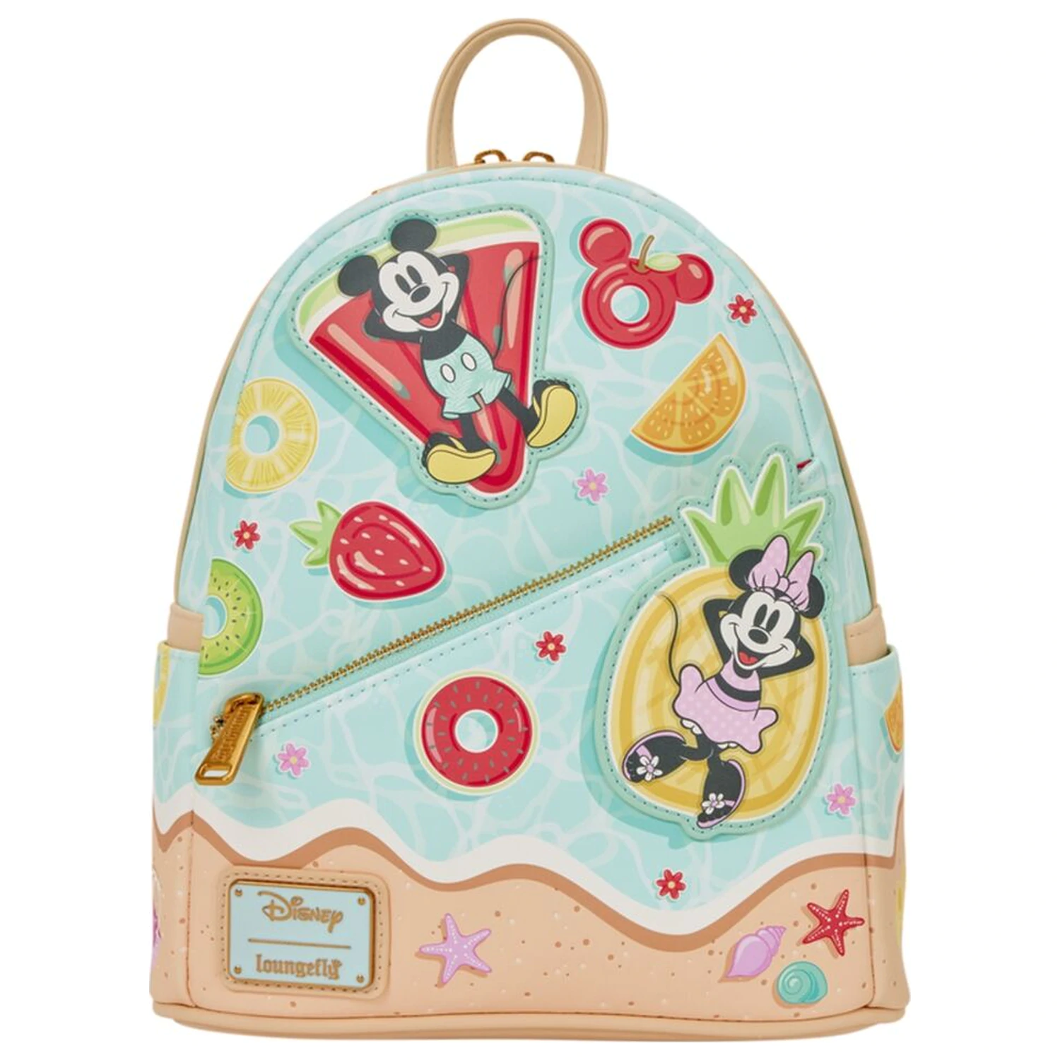 Loungefly Disney Mickey & Minnie Beach Fun backpack 26cm product photo