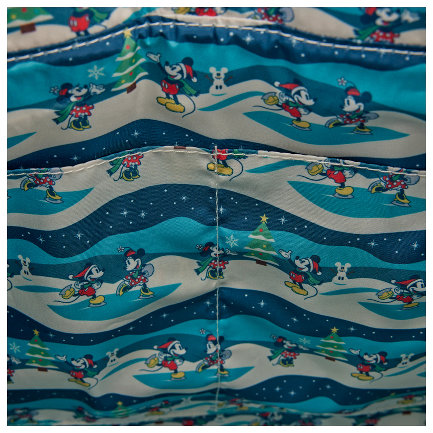 Loungefly Disney Mickey & Minnie Holiday bag  product photo