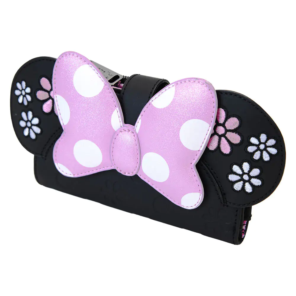 Loungefly Disney Minnie Floral Rock the Dots wallet termékfotó