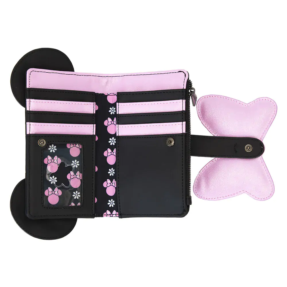 Loungefly Disney Minnie Floral Rock the Dots wallet product photo