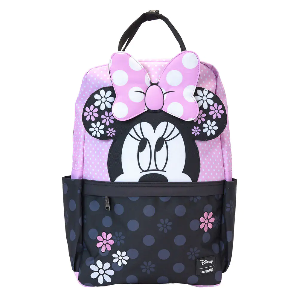 Loungefly Disney Minnie Floral Rock the Dots nylon backpack termékfotó