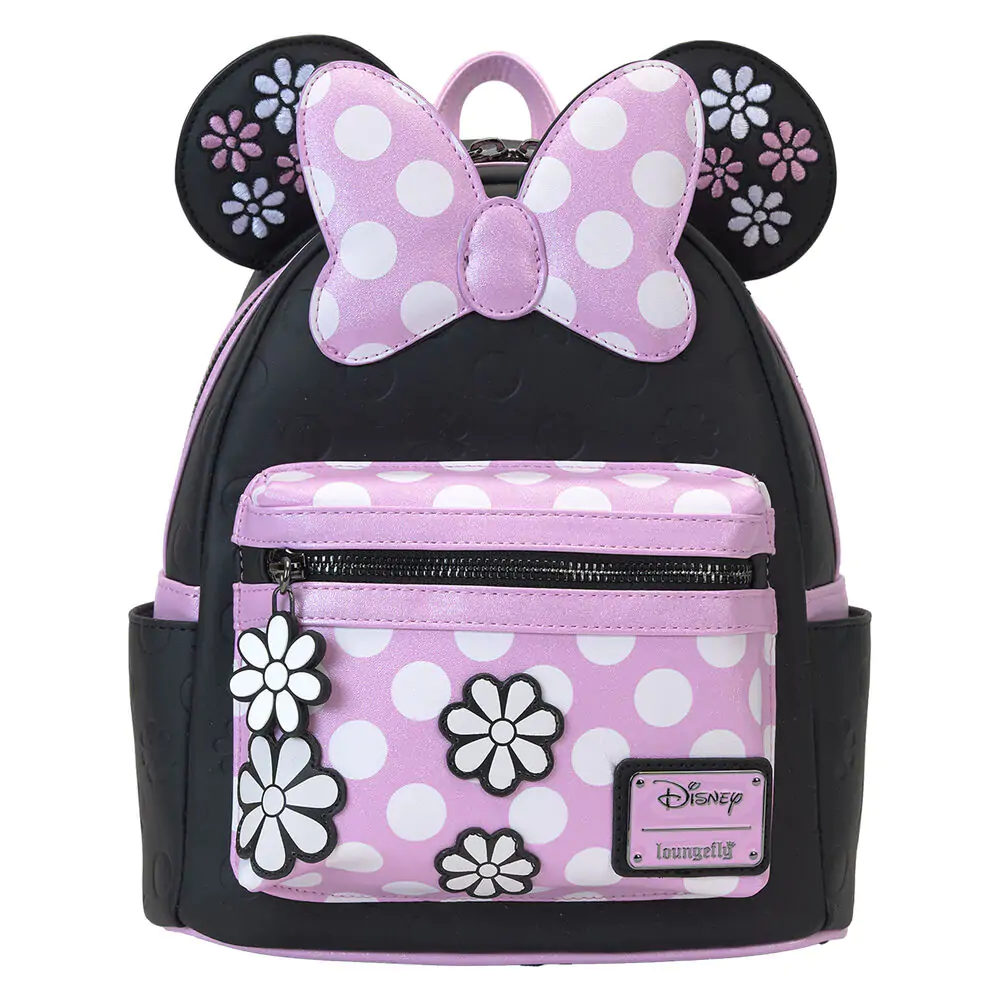 Loungefly Disney Minnie Floral Rock the Dots backpack termékfotó