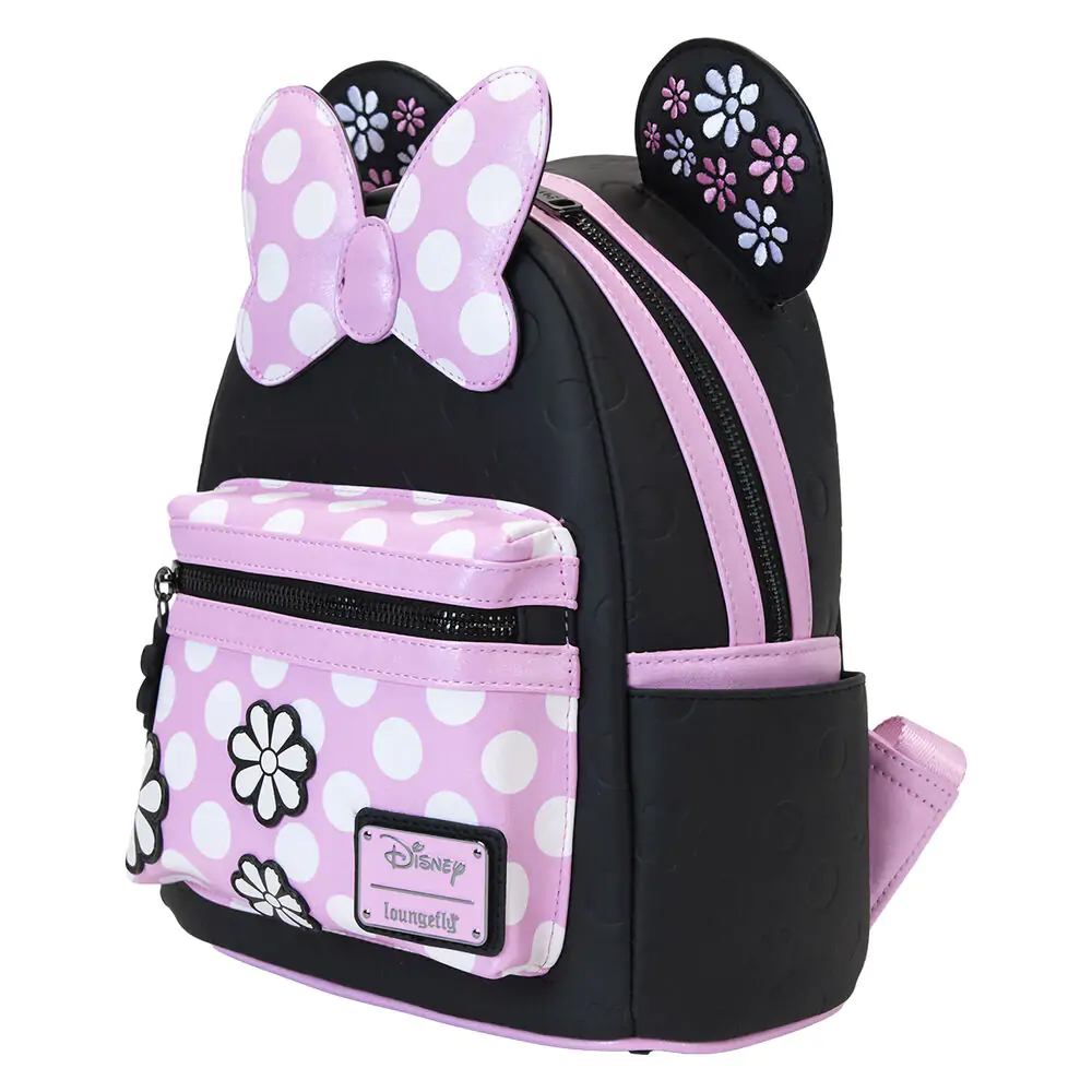 Loungefly Disney Minnie Floral Rock the Dots backpack product photo