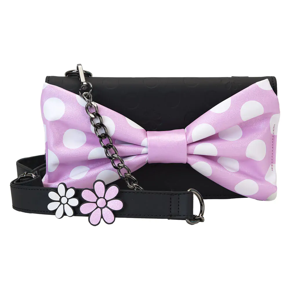 Loungefly Disney Minnie Floral Rock the Dots shoulder bag product photo