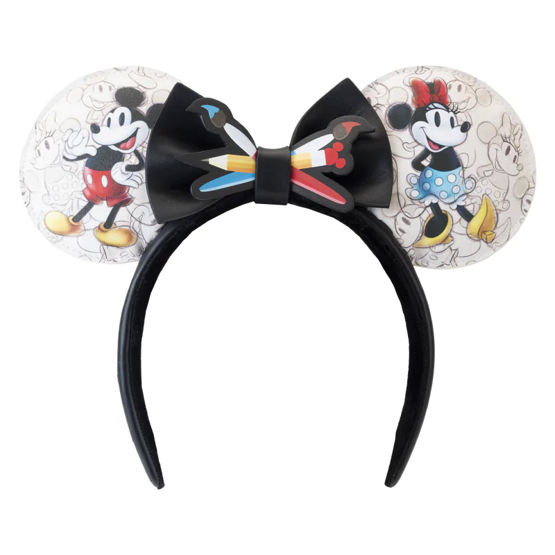 Loungefly Disney Minnie Mouse 100th Anniversary headband termékfotó