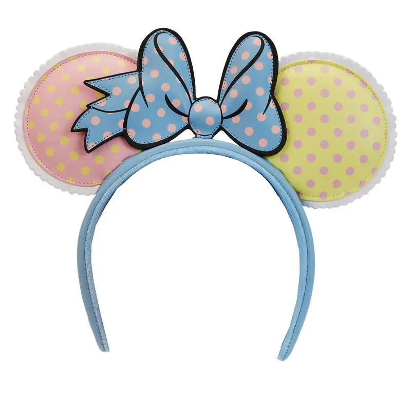 Loungefly Disney Minnie Mouse Pastel Polka Dot ear headband termékfotó