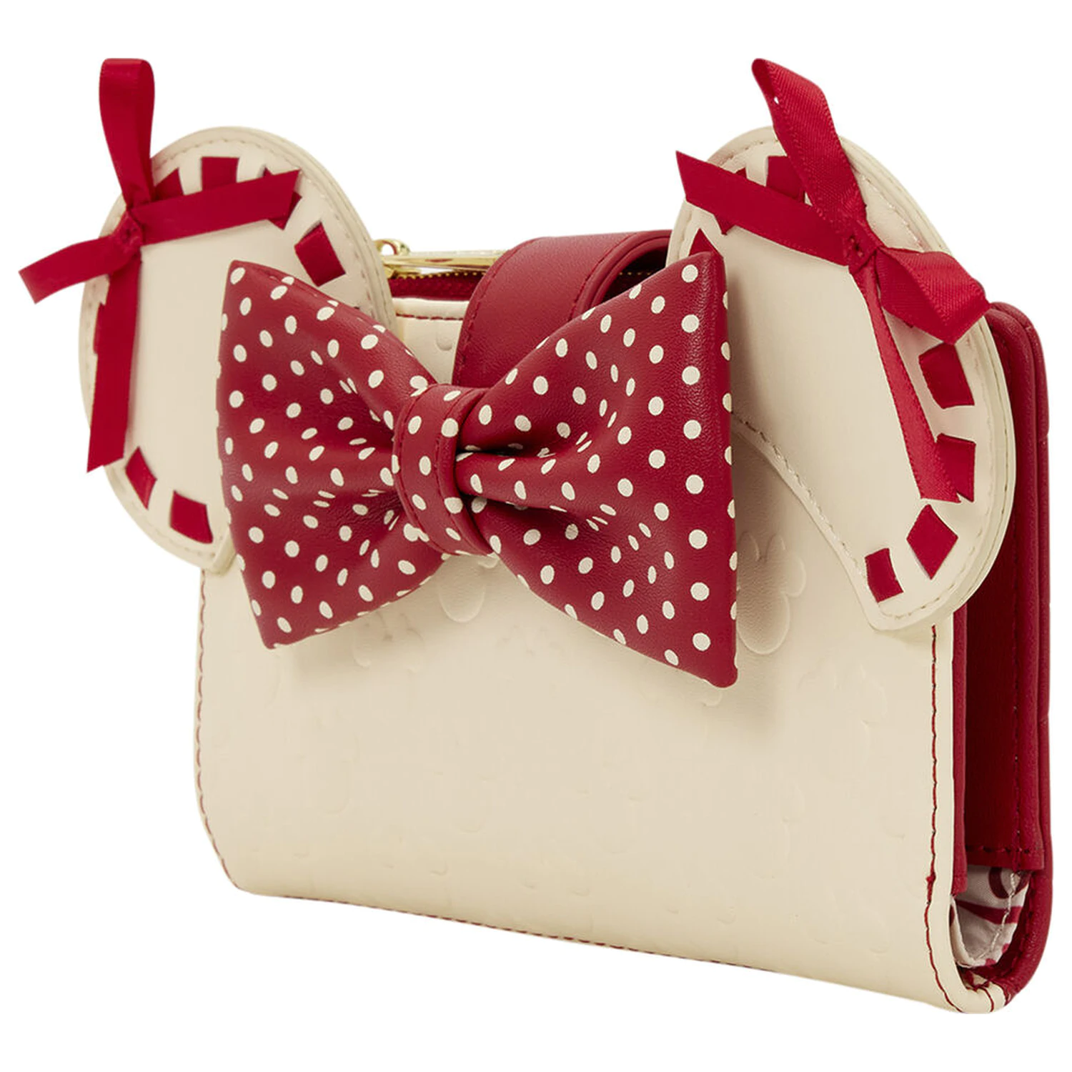 Loungefly Disney Minnie Mouse Rocks the Dots Coquette wallet product photo