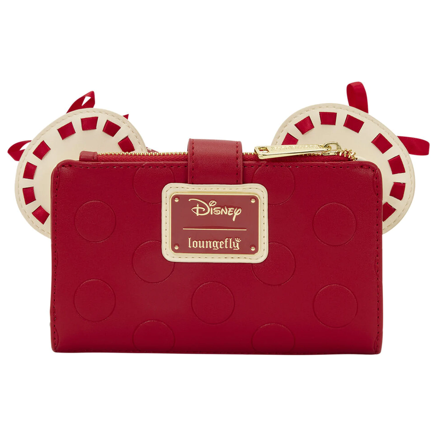 Loungefly Disney Minnie Mouse Rocks the Dots Coquette wallet product photo