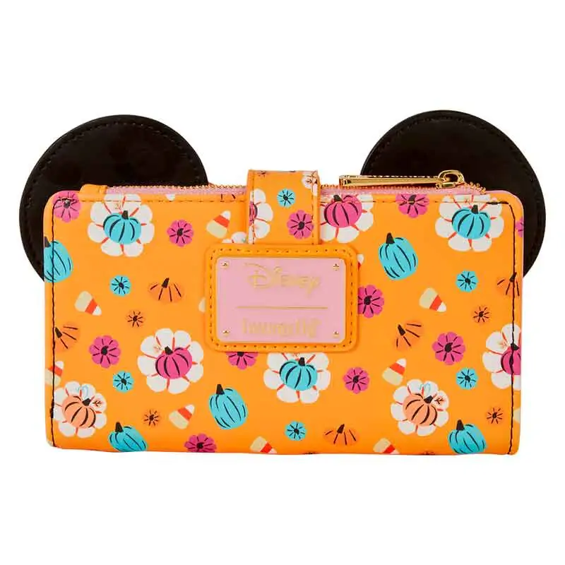 Loungefly Disney Minnie Pumpkin wallet product photo