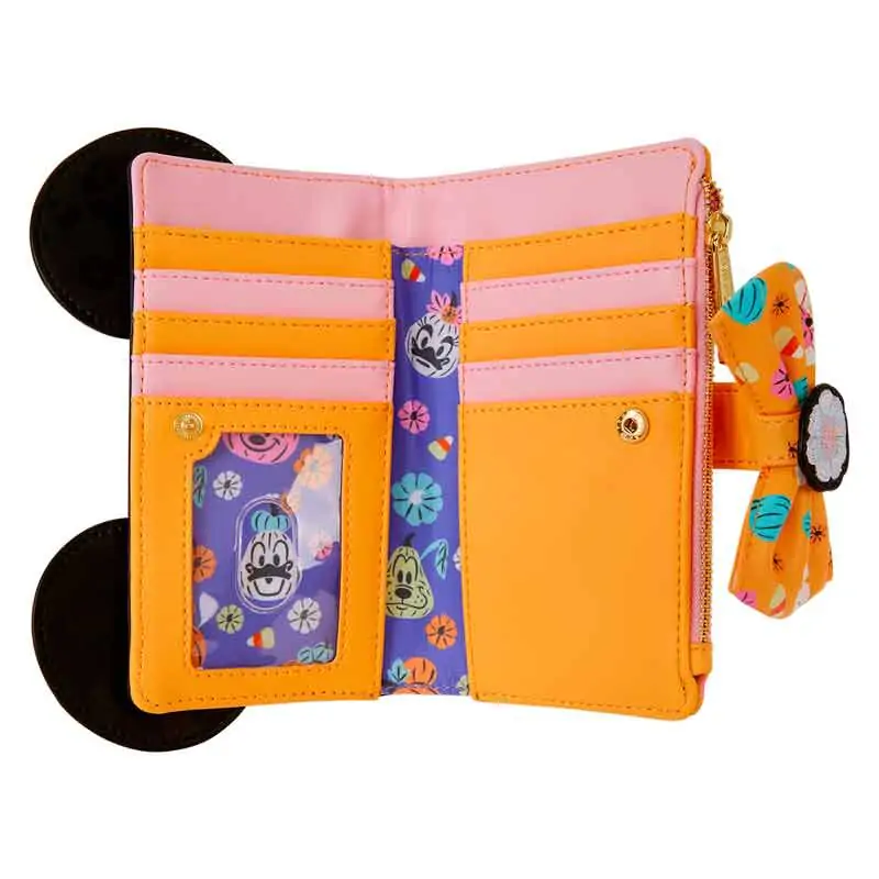 Loungefly Disney Minnie Pumpkin wallet product photo