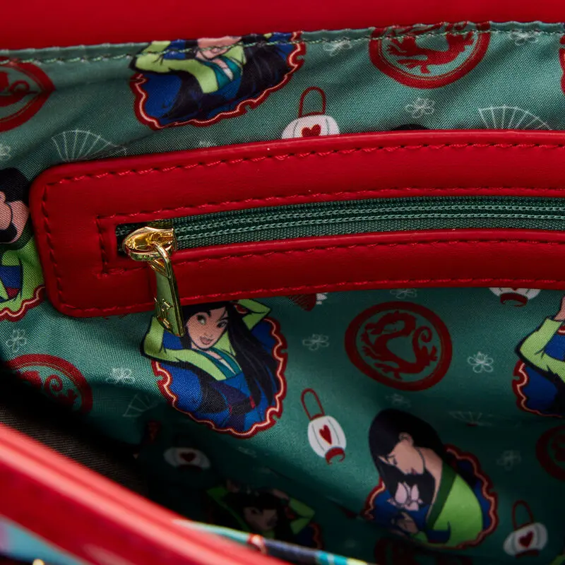 Loungefly Disney Mulan Princess crossbody bag product photo