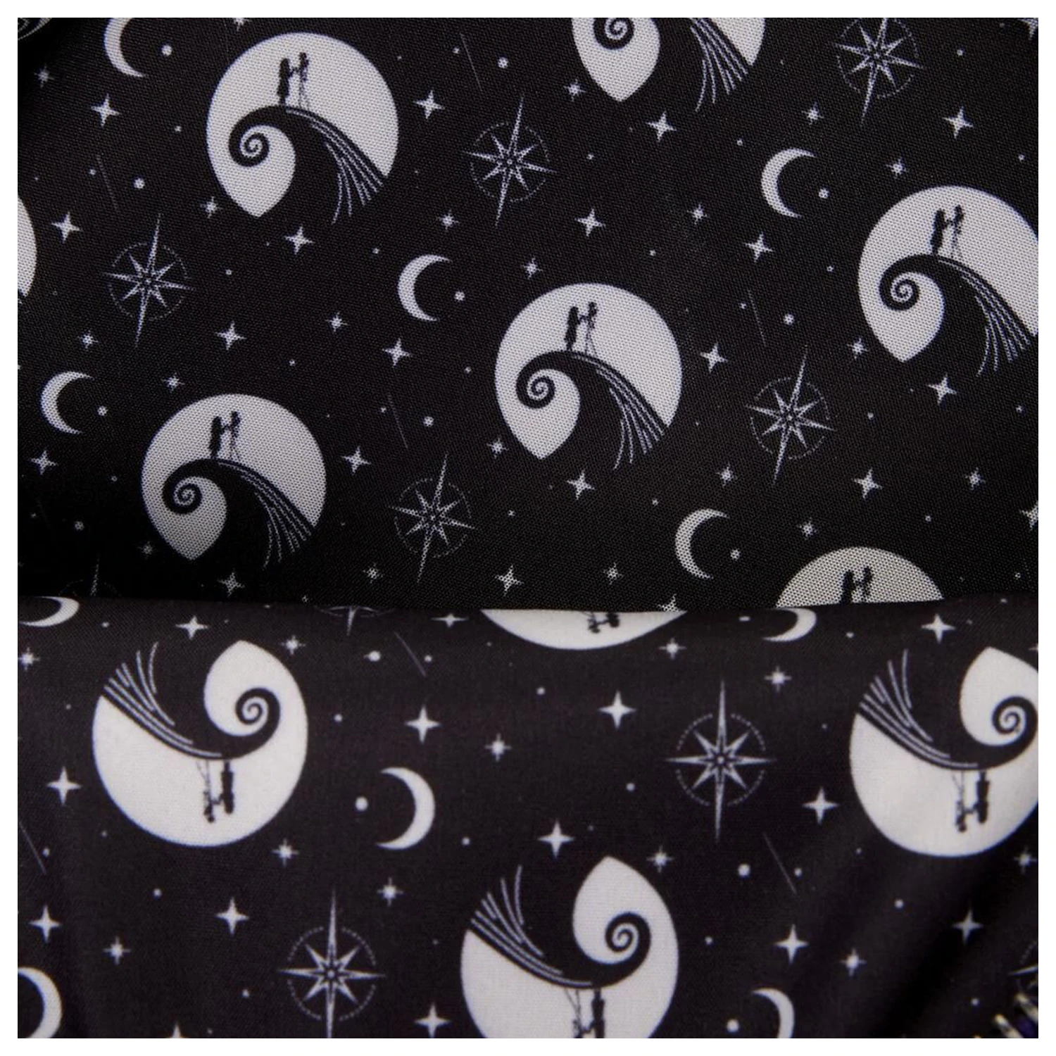Loungefly Disney Nightmare Before Christmas Jack Skellington & Sally Night Sky backpack 26cm product photo