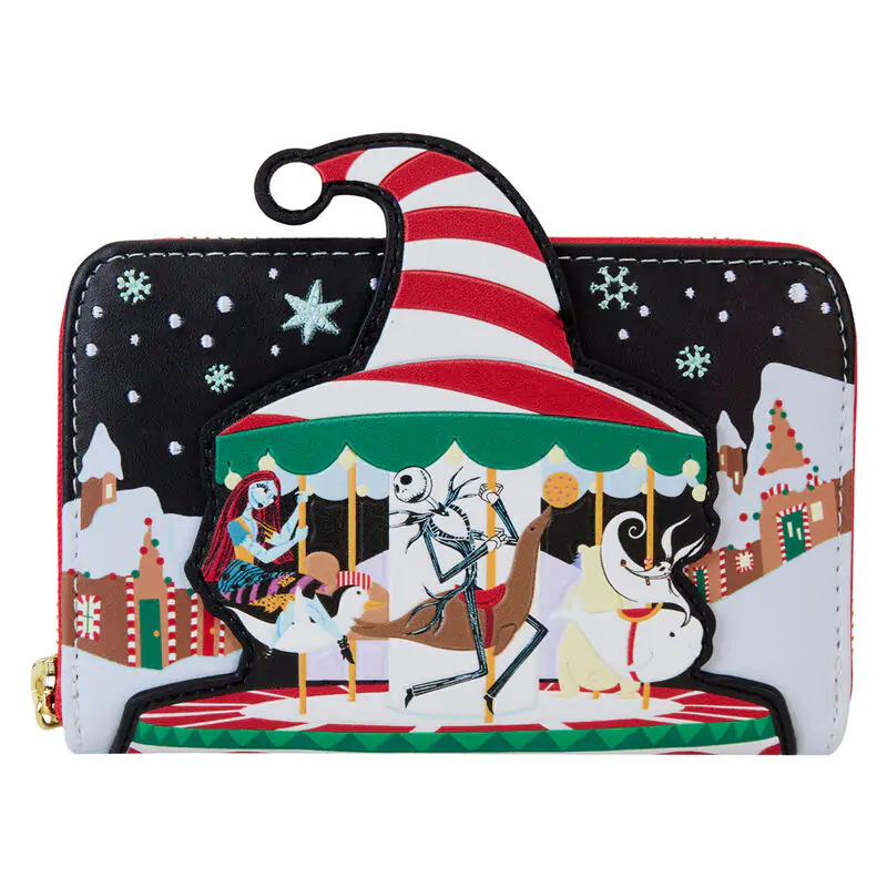 Loungefly Disney Nightmare Before Christmas Journey to Christmas Town wallet termékfotó