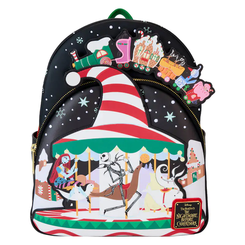 Loungefly Disney Nightmare Before Christmas Journey to Christmas Town backpack termékfotó