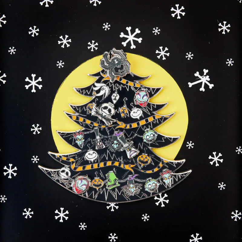 Loungefly Disney Nightmare Before Christmas Tree String Lights Pin product photo