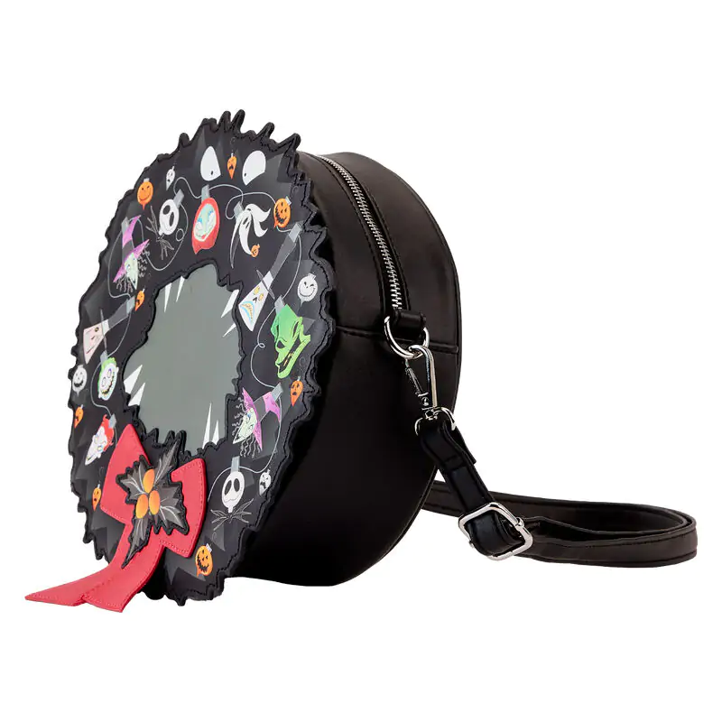 Loungefly Disney Nightmare Before Christmas Wreath String Lights Glow crossbody bag termékfotó