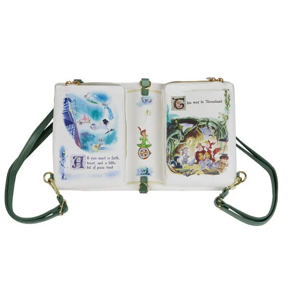 Loungefly Disney Peter Pan Book bag backpack 40cm product photo