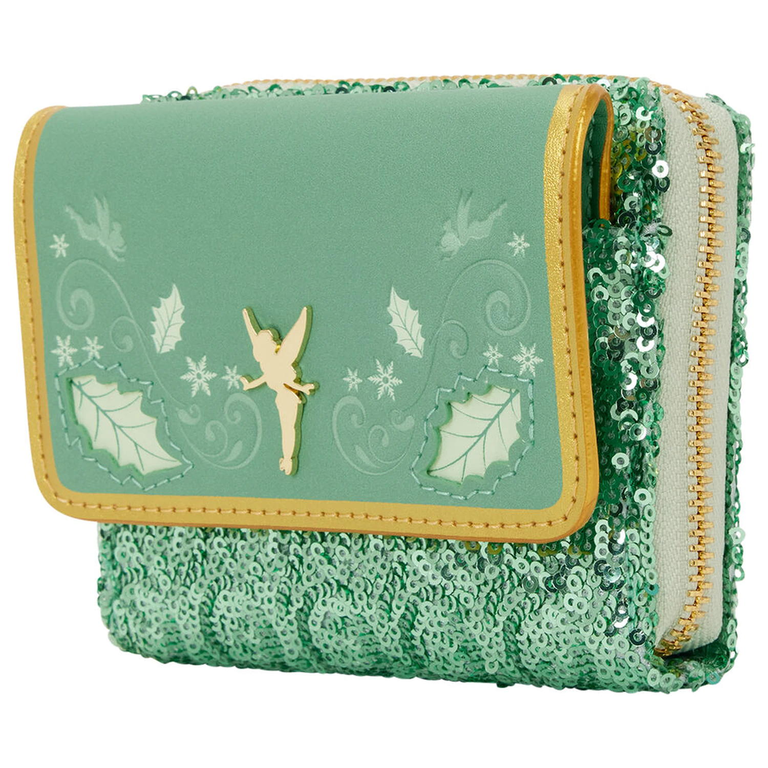 Loungefly Disney Peter Pan Tinker Bell Holiday wallet product photo