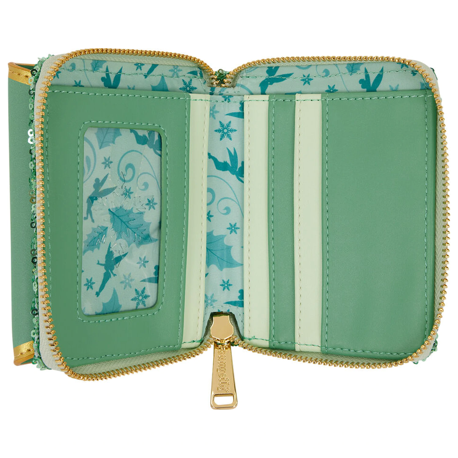 Loungefly Disney Peter Pan Tinker Bell Holiday wallet product photo