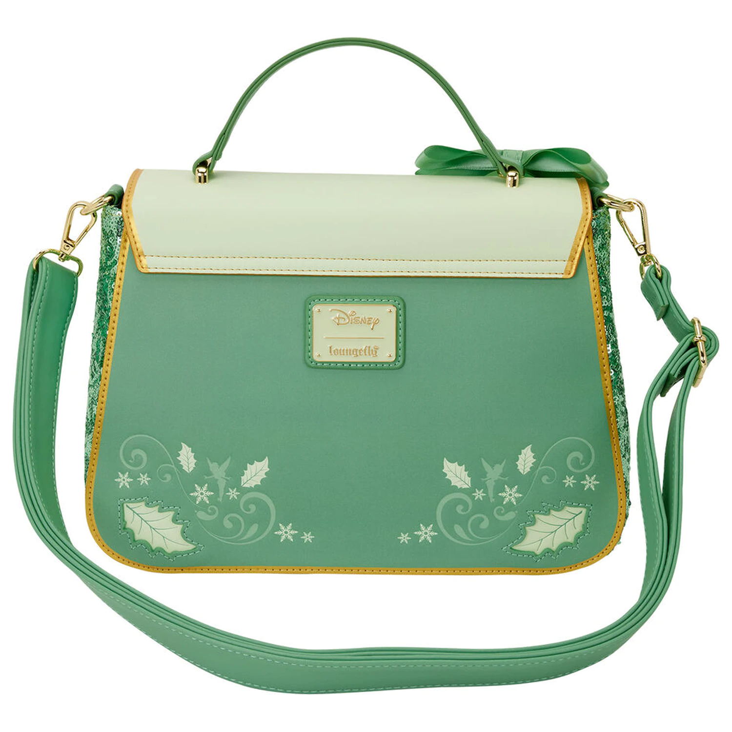 Loungefly Disney Peter Pan Tinker Bell Holiday shoulder bag product photo