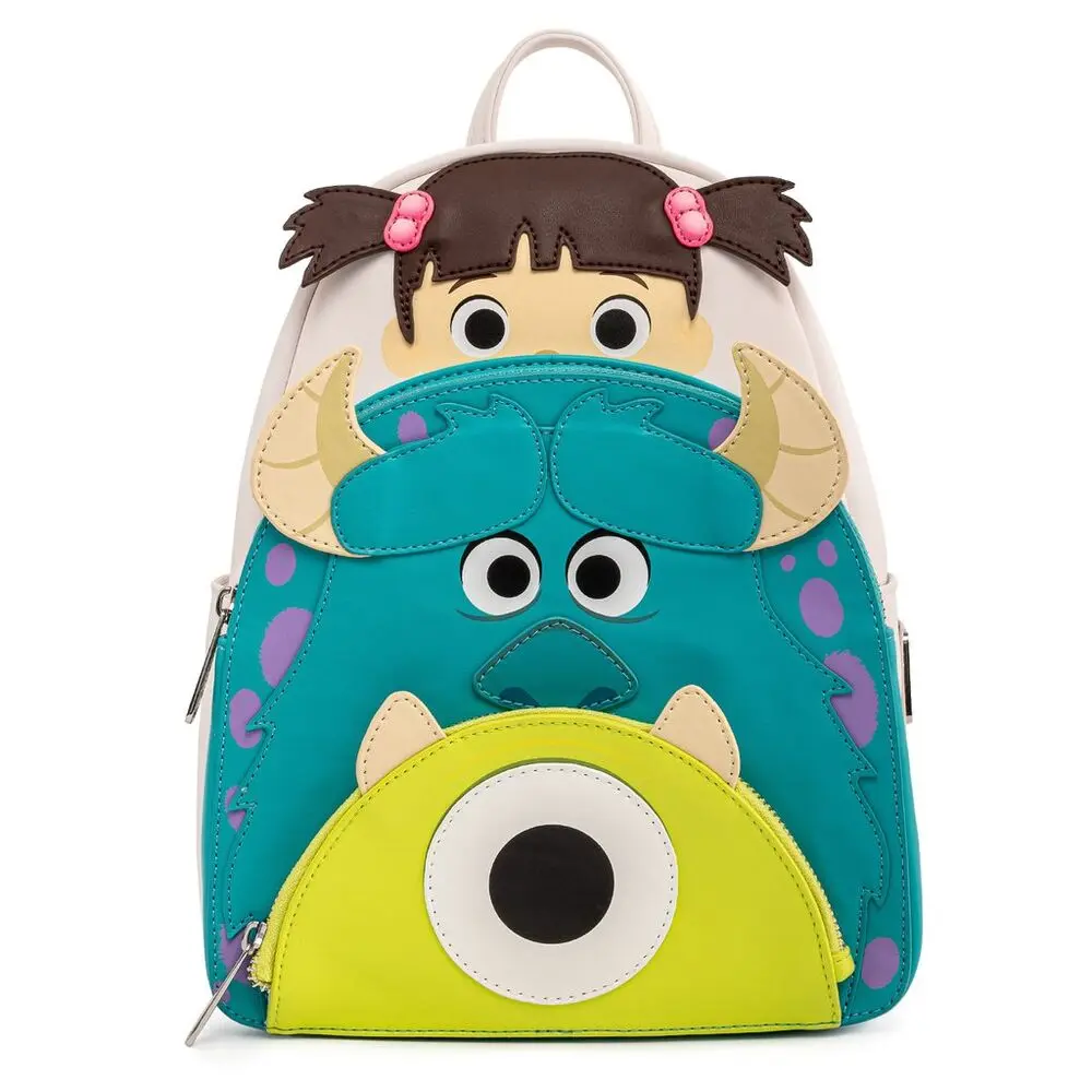 Disney by Loungefly Backpack Pixar Monsters INC Boo Mike Sully Cosplay product photo