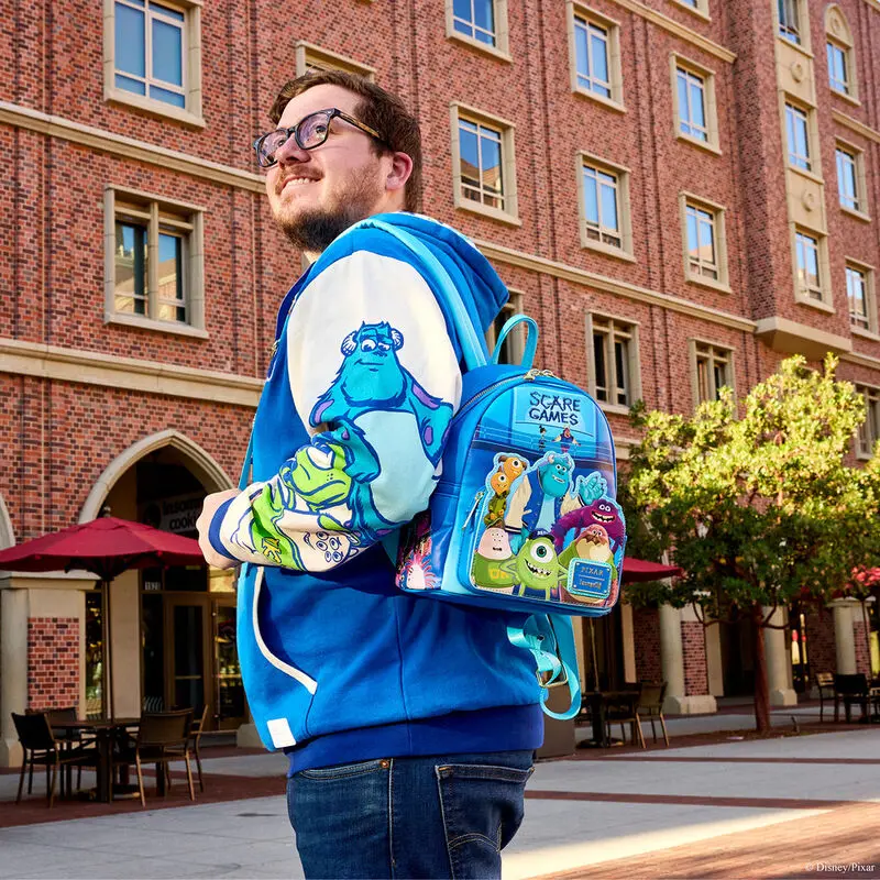 Loungefly Disney Pixar Monsters University Scare Games backpack 28cm product photo