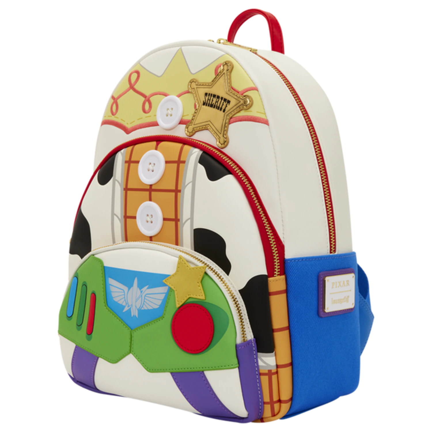 Loungefly Disney Pixar Toy Story 5 Jessie, Woody & Buzz Lightyear backpack 31cm product photo