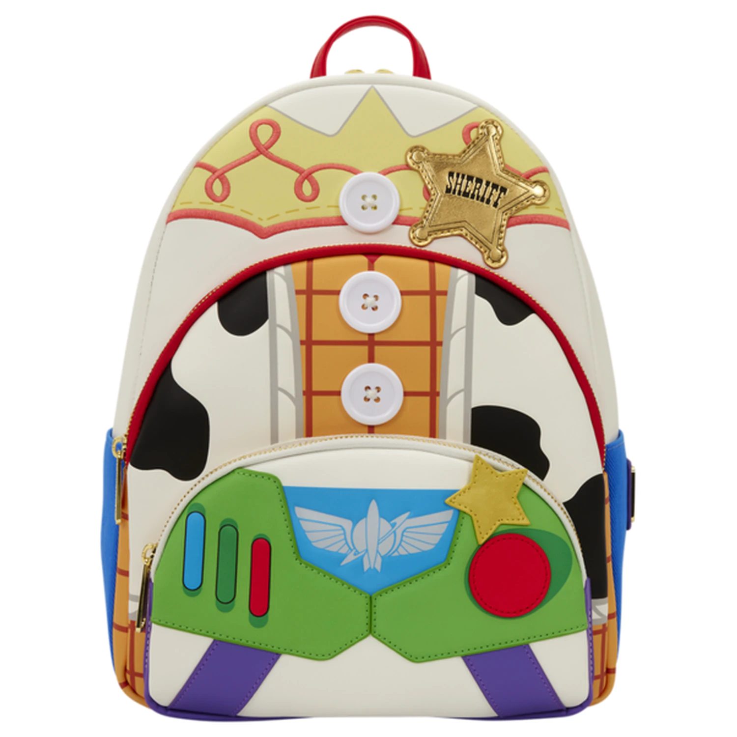 Loungefly Disney Pixar Toy Story 5 Jessie, Woody & Buzz Lightyear backpack 31cm product photo