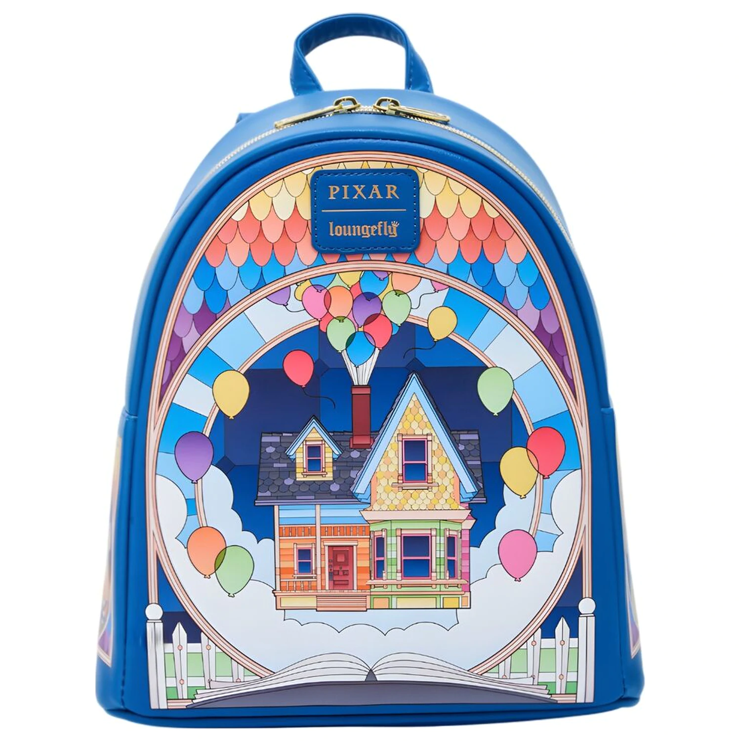 Loungefly Disney Pixar Up Stained Glass backpack 26cm product photo