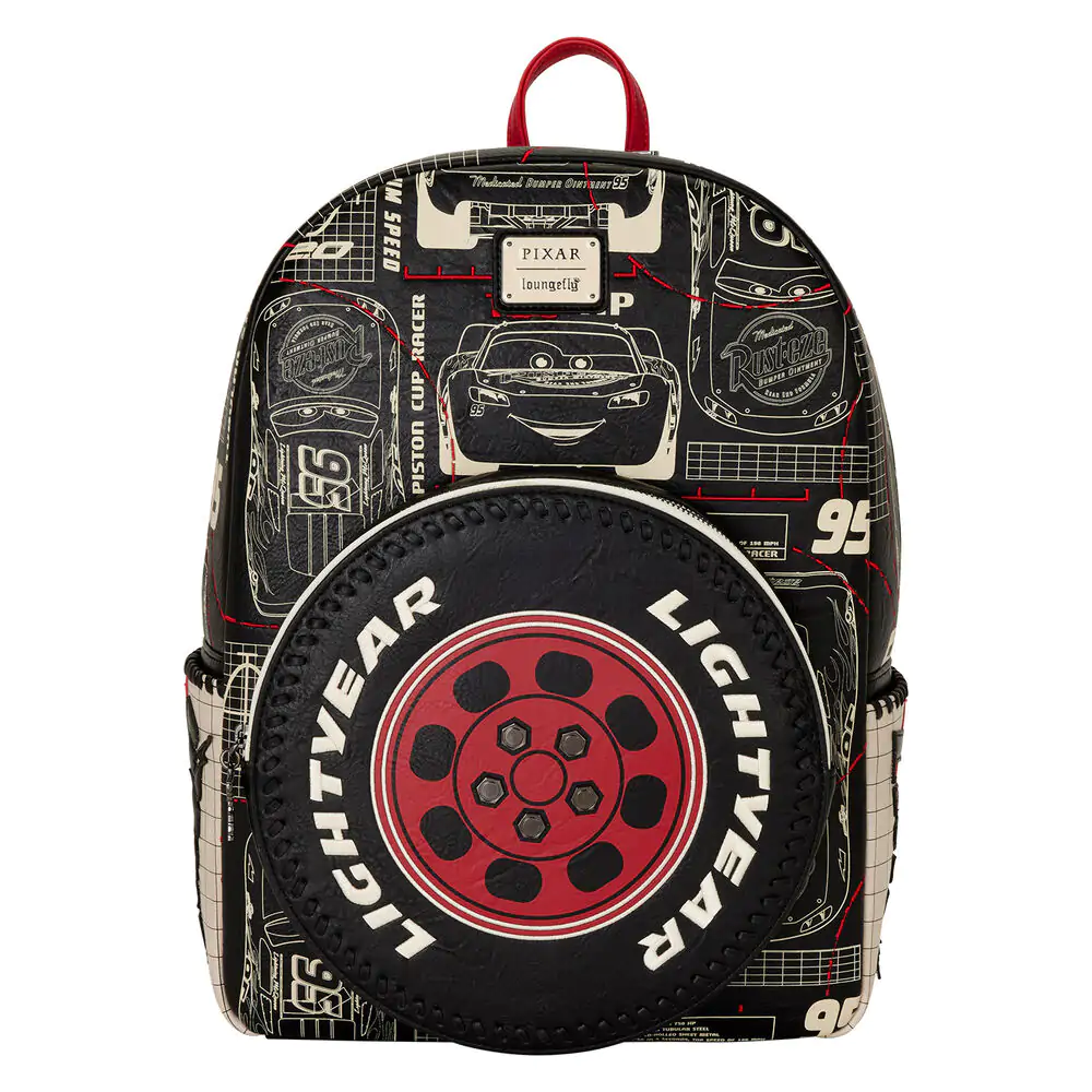 Loungefly Disney Pixar Cars McQueen backpack 43cm product photo