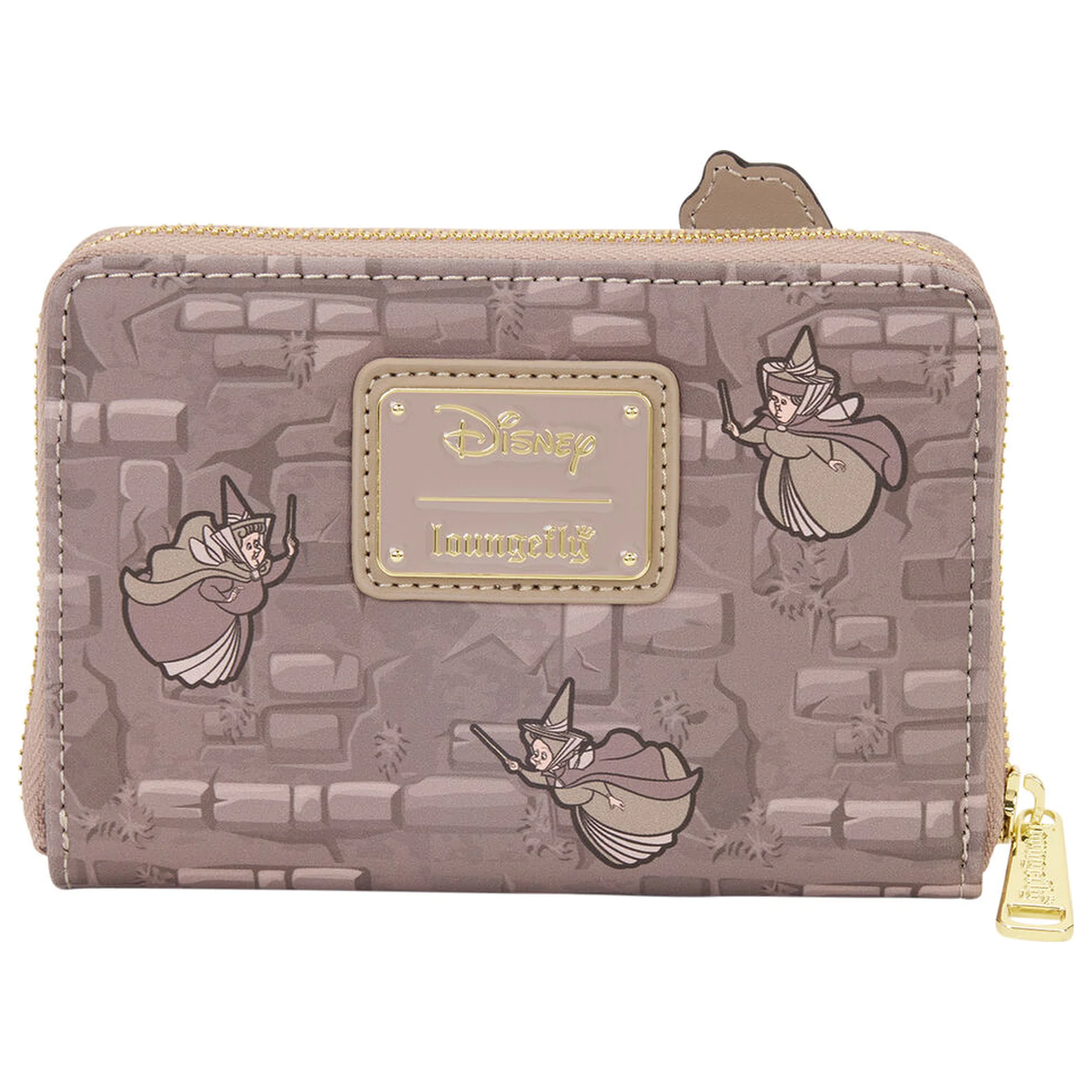 Loungefly Disney Sleeping Beauty & Maleficient Spinning Wheel wallet product photo