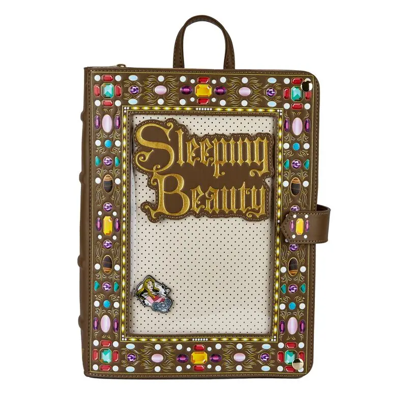 Disney by Loungefly Backpack Sleeping Beauty Pin Collector product photo