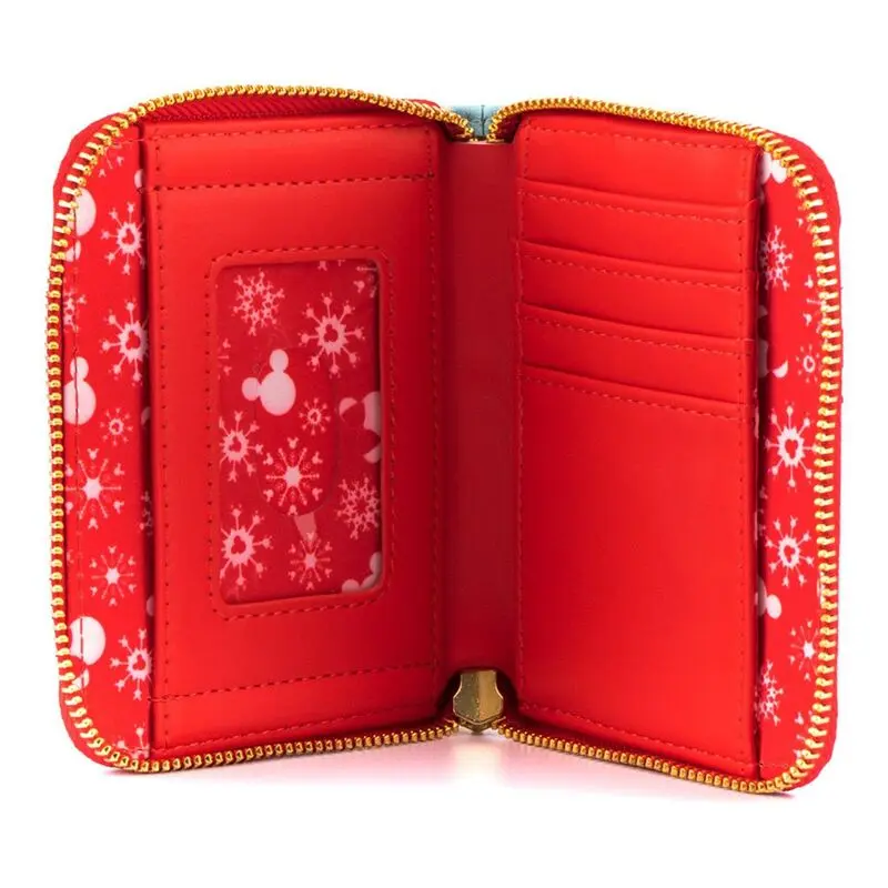 Disney by Loungefly Wallet Snowman Minnie & Mickey AOP termékfotó