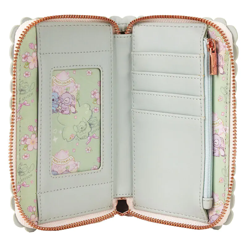 Loungefly Disney Stitch Cherry Blossom wallet product photo