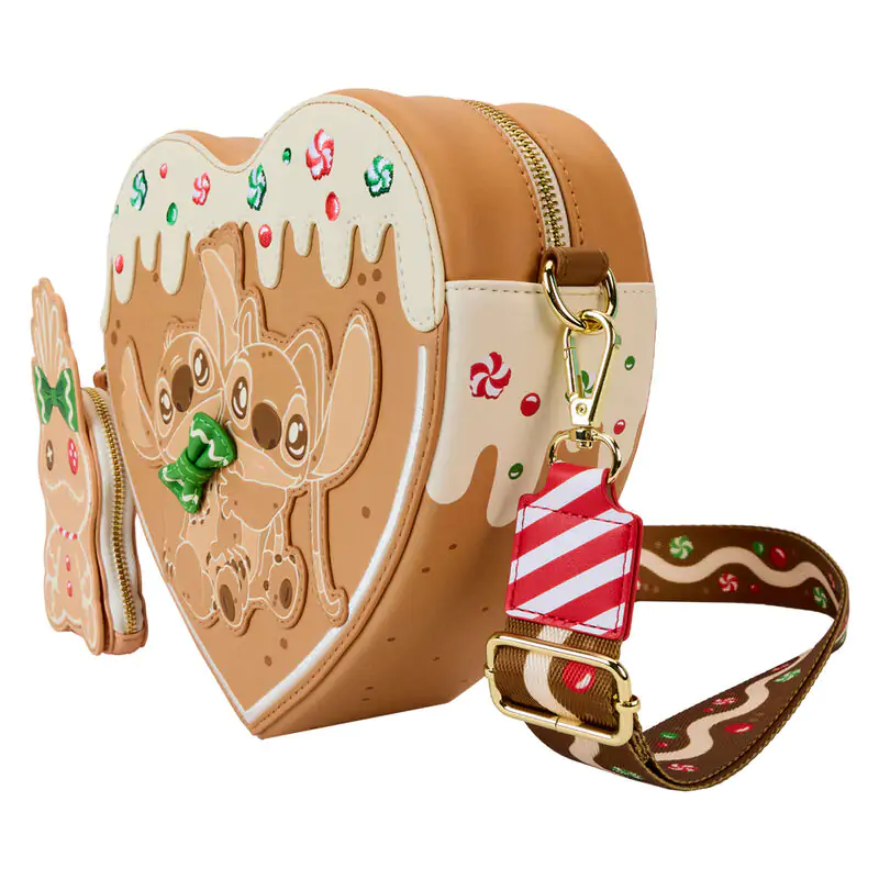 Loungefly Disney Stitch Gingerbread shoulder bag termékfotó