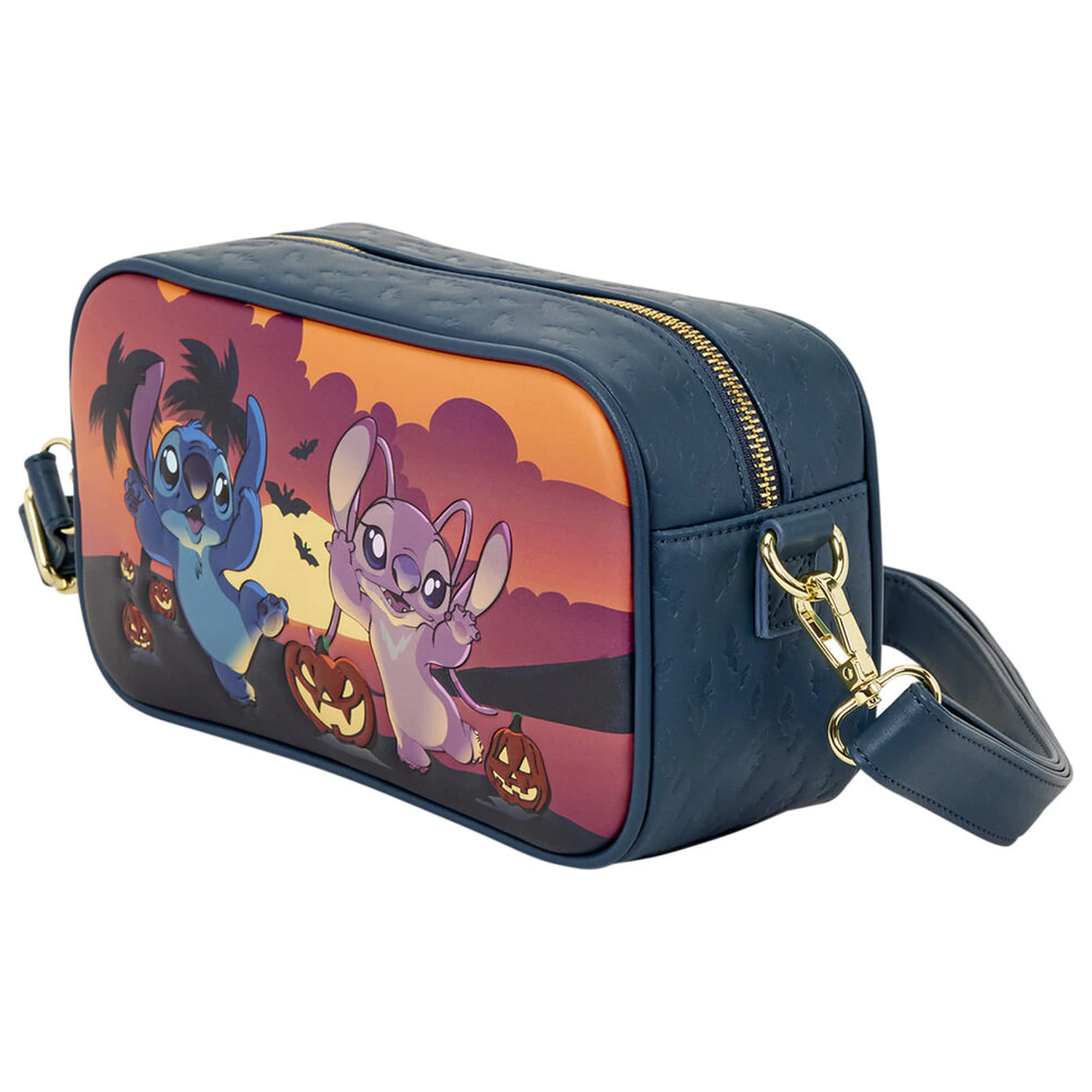 Loungefly Disney Stitch Halloween Angel & Stitch shoulder bag product photo