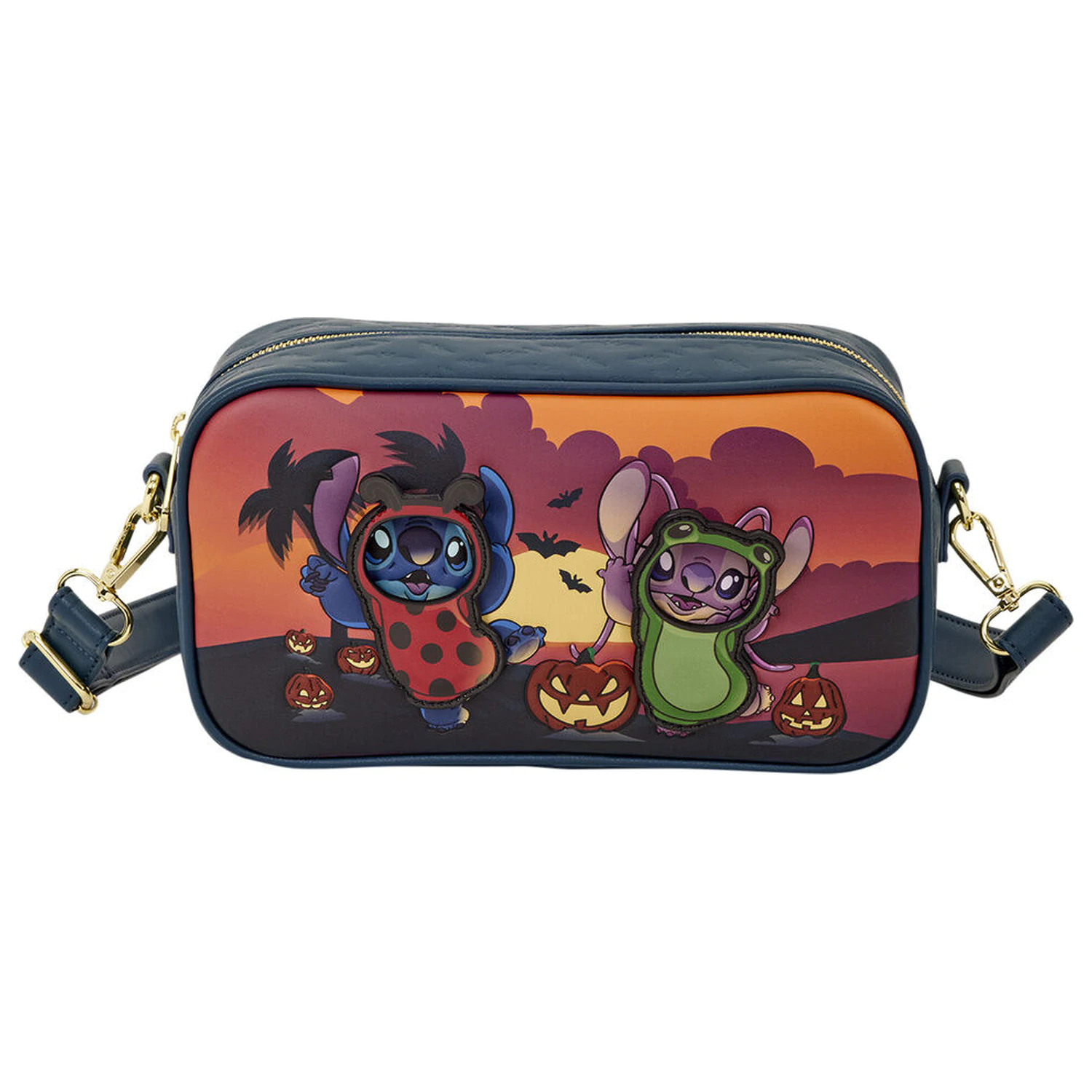 Loungefly Disney Stitch Halloween Angel & Stitch shoulder bag product photo