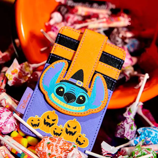 Loungefly Disney Stitch Halloween card holder product photo