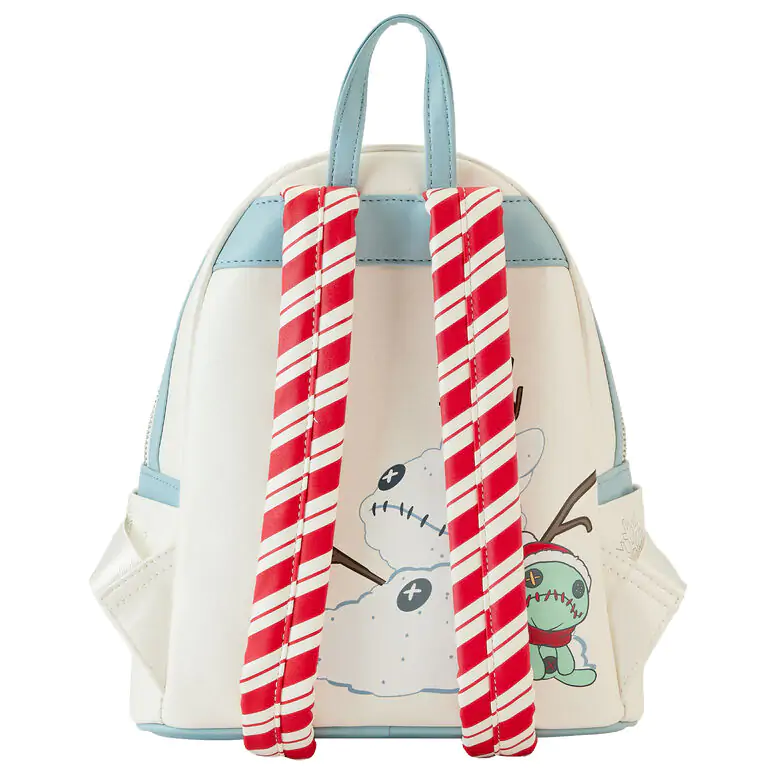 Loungefly Disney Stitch Holiday Snow Angel glitter backpack 26cm product photo