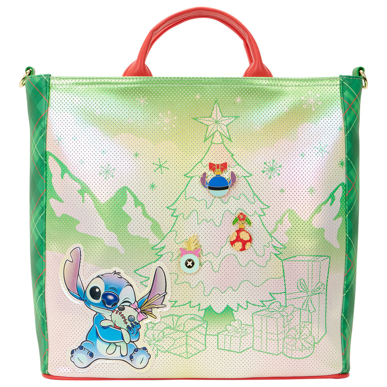 Loungefly Disney Stitch Holiday bag product photo