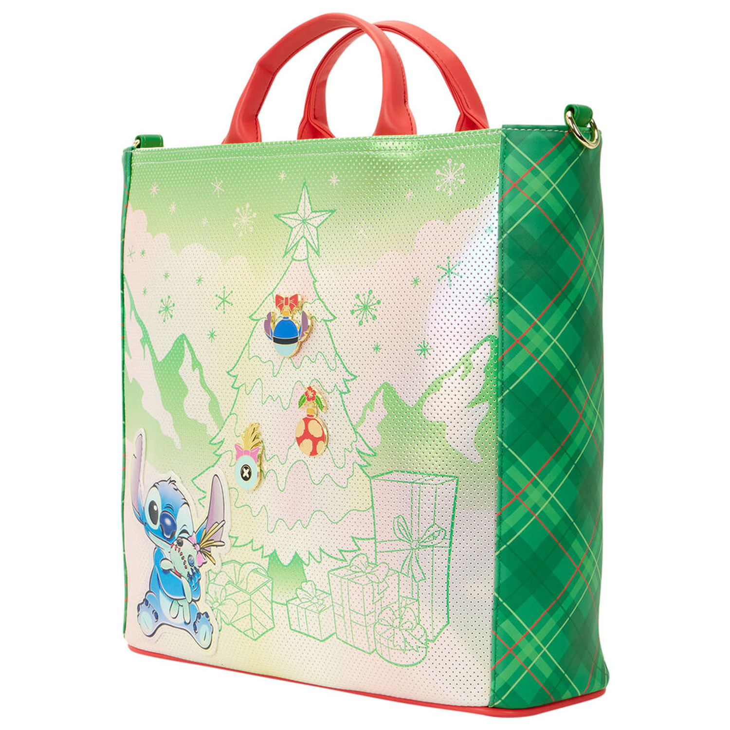 Loungefly Disney Stitch Holiday bag product photo